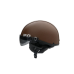 Capacete Coquinho BR 101 Marrom Vision Para Moto Elétrica Capacete Coquinho BR 101 Marrom Vision Para Moto Elétrica