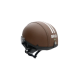 Capacete Coquinho BR 101 Marrom Vision Para Moto Elétrica Capacete Coquinho BR 101 Marrom Vision Para Moto Elétrica