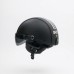 Capacete Coquinho BR 101 Preto Vision  Para Moto Elétrica
