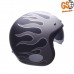  CAPACETE LUCCA SUBLIME ON FIRE MATT BLACK GREY COM ÓCULOS SOL INTERNO