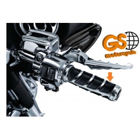 Manopla Modelo Kinetic para Harley Davidson com Acelerador Eletronico - Cromado