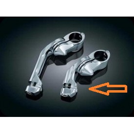 Suporte para Prender A Pedaleira no Protetor de Motor de 1-1/4´´ - Modelo Curto