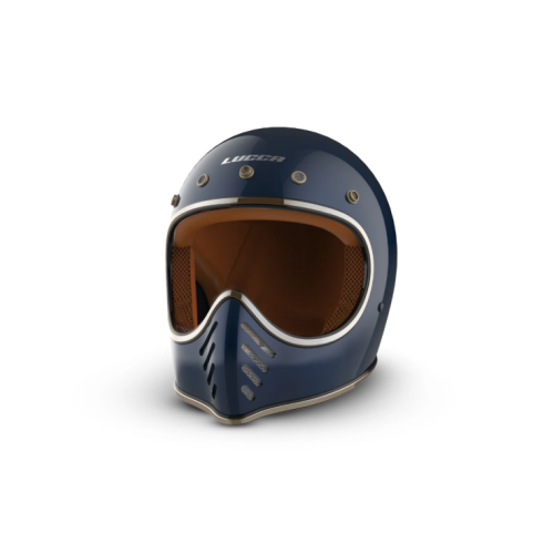 Capacete Lucca Magno-X Glossy Midnight Blue Capacete Lucca Magno-X Glossy Midnight Blue