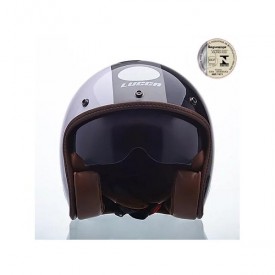 CAPACETE LUCCA GLOSSY SUBLIME SHADES COM ÓCULOS SOL INTERNO