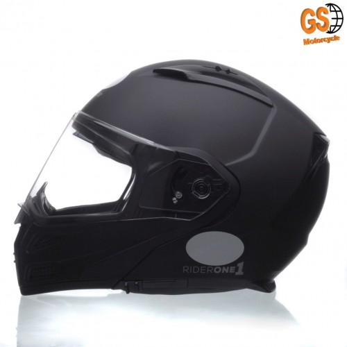 CAPACETE LUCCA Rider One 1 Matt Black