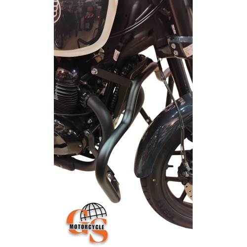 PROTETOR DE MOTOR ROYAL ENFIELD SUPER METEOR 650 - CROMADO 