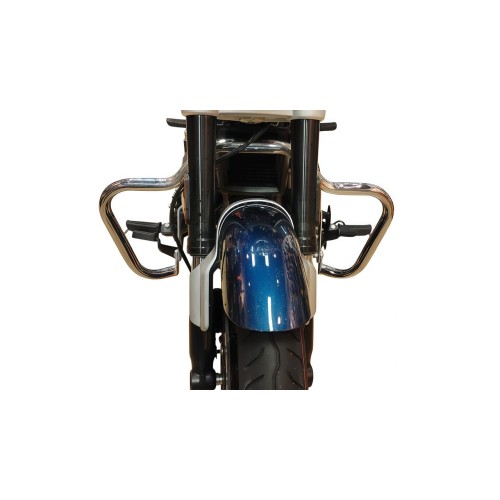 PROTETOR DE MOTOR ROYAL ENFIELD SUPER METEOR 650 CROMADO