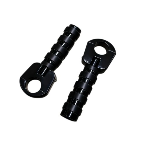 PEDALEIRA AUXILIAR PRETA PARA PROTETOR DE MOTOR 32MM