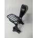 SISSY BAR DESTACÁVEL PRETO FOSCO ROAD KING E STREET GLIDE