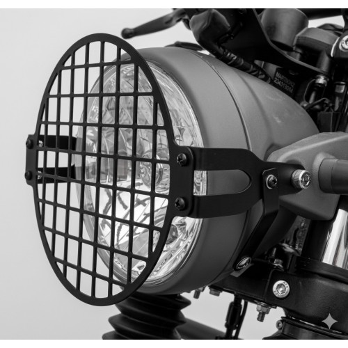 Protetor de farol (AÇO CARBONO) – HUNTER 350 2023+