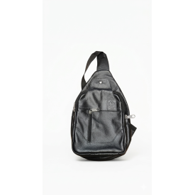 BOLSA TIRA-COLO ESTILO MOTOCICLISTA DE COURO LEGÍTIMO 