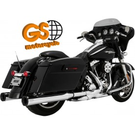 Ponteiras Vance Hines Eliminator 400 cromada Touring 2017-2019