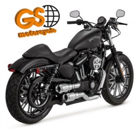 Escapamento Vance Hines Hi-Output Grenades - Cromado - Sportster 2004 - 2018