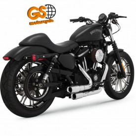 Escapamento Vance Hines Mini Grenades-Cromo-Sportster 2004 - 2020