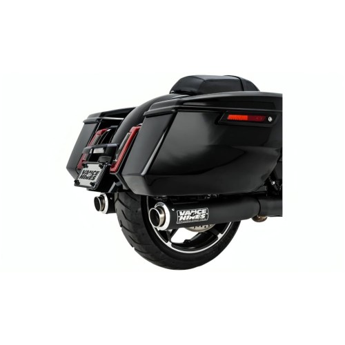 Ponteira Vance & Hines Supersport - Preto - Touring 2017 - 2025