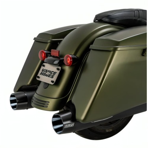 Ponteira Vance & Hines Blackbird 450 - Preta - Touring 2017 - 2024