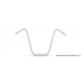 Guidão Narrow Apehanger 14´´ - Cromado - Burly - Harley-Davidson 1987 - 2013