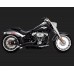 Escapamento Big Radius 2 em 2 Preto - Vance Hines - Softail 2018-2023