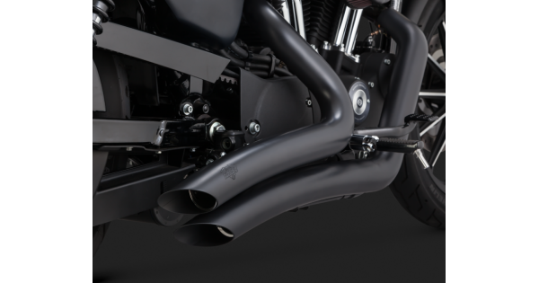 Escapamento Vance & Hines - Big Radius 2-em-2 - Preto