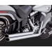 Escapamento Vance Hines Big Shots Staggered 2 Into 2 - Cromado - Softail 2012 - 2017