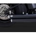 Escapamento Vance Hines Big Shots Staggered 2 Into 2 - Preto - Softail 1986 - 2017