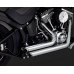 Escapamento Vance & Hines Shortshots Staggered - Cromado - Softail 2012 - 2017