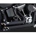 Escapamento Vance Hines Shortshot-Preto-Softail 2012 - 2017