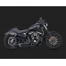 Escapamento Vance Hines Shortshots Staggered - Preto - Sportster 2014 - 2019