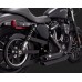 Escapamento Vance Hines Shortshots Staggered - Preto - Sportster 2014 - 2019