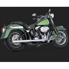 Escapamento Vance & Hines - Softail Duals - Cromado - Softail 1997 - 2011