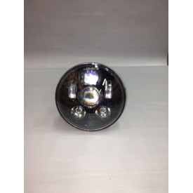 FAROL LED 5 3/4 POLEGADAS PRETO