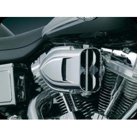 Filtro de Ar Modelo Hypercharger™ Modelo Pro-R - Cromado - Touring 2008 - 2016 - Softail 2016 - 2017