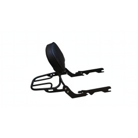 SISSY BAR ROYAL ENFIELD METEOR 350 - REMOVÍVEL PRETO FOSCO