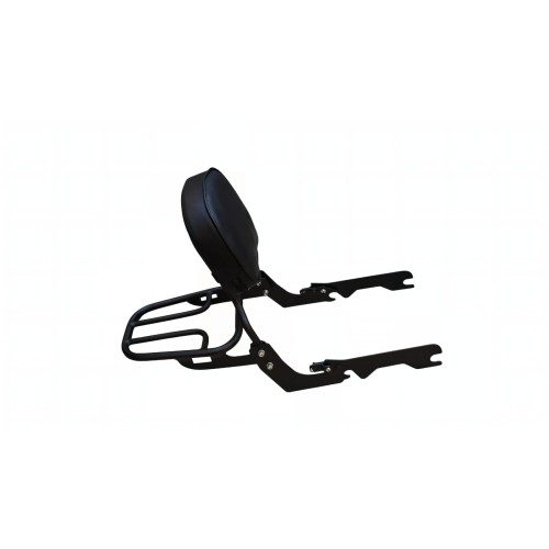 SISSY BAR ROYAL ENFIELD METEOR 350 - REMOVÍVEL PRETO FOSCO