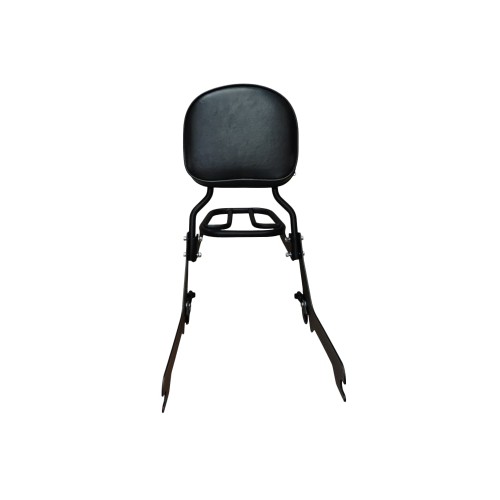 SISSY BAR ROYAL ENFIELD SUPER METEOR 650 - REMOVÍVEL PRETO FOSCO 